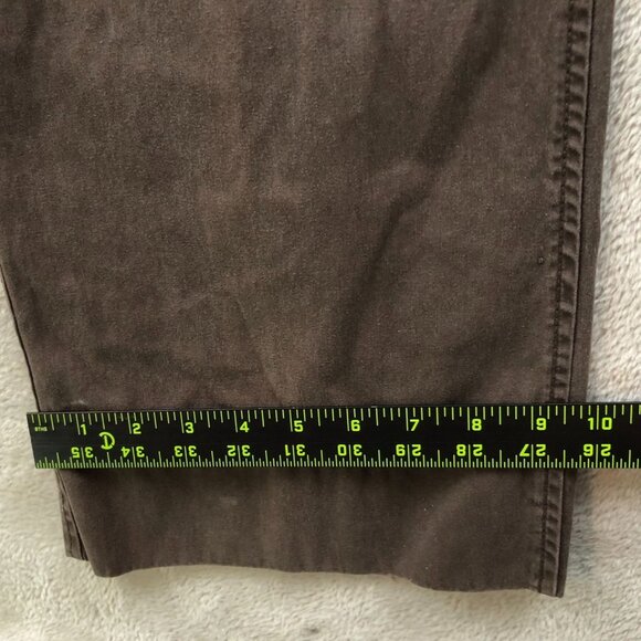 Banana Republic Womens Pants Size 14 Bootcut Classic Casual Brown Retro Cotton - Picture 7 of 16